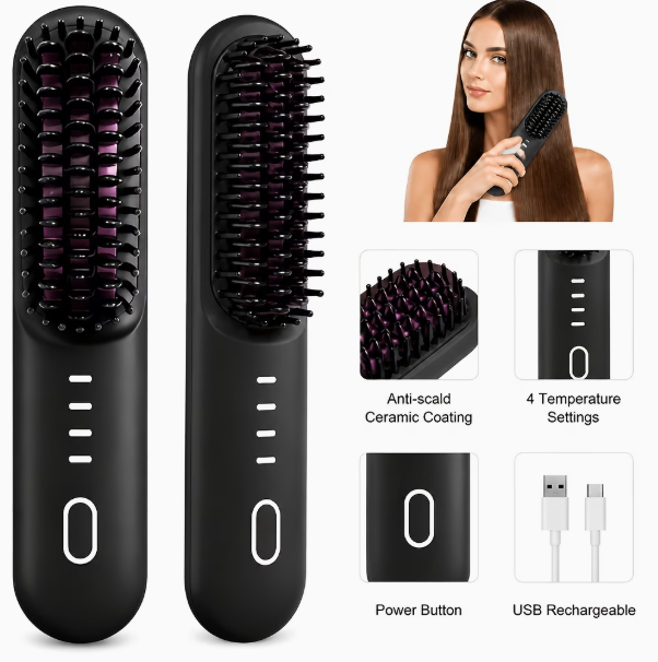 Aura Glide( Portable hair straightener )